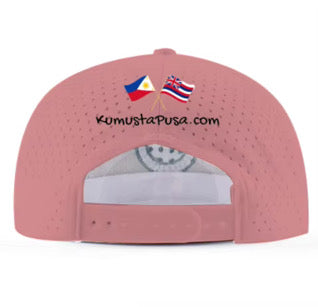 Custom Embroidered Kumusta Pusa Hat - Seven Panel